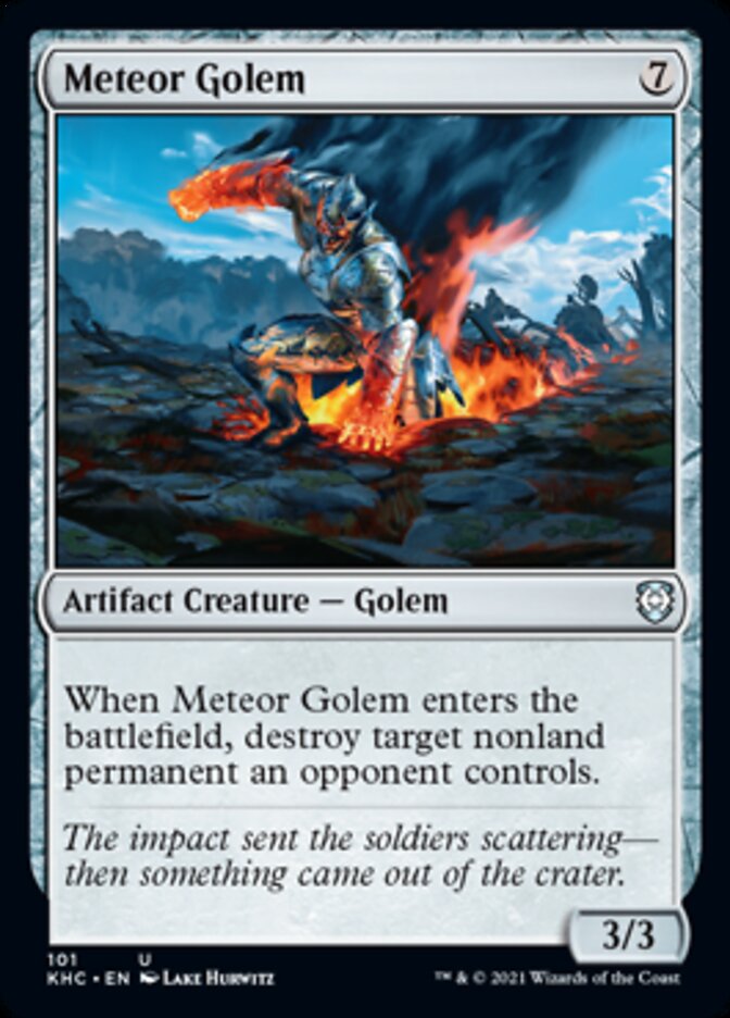 Meteor Golem [Kaldheim Commander] | Clutch Gaming