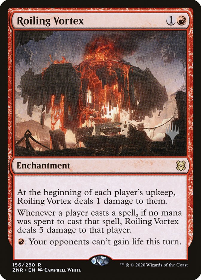 Roiling Vortex (Promo Pack) [Zendikar Rising Promos] | Clutch Gaming