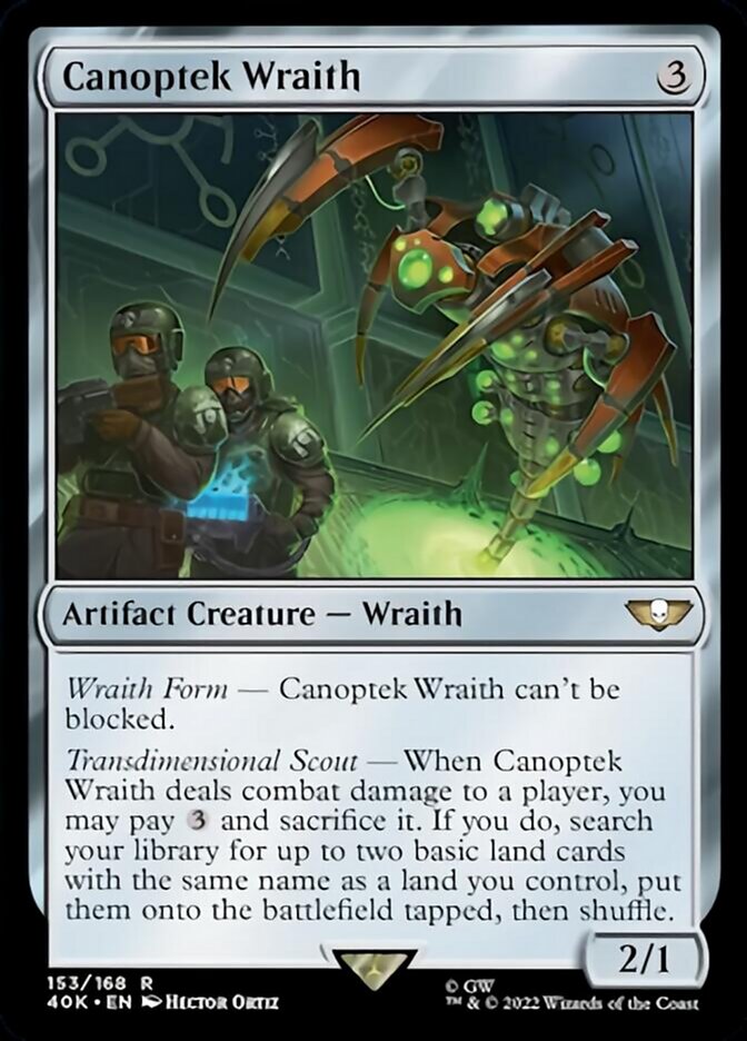 Canoptek Wraith [Warhammer 40,000] | Clutch Gaming