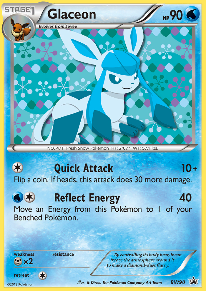 Glaceon (BW90) [Black & White: Black Star Promos] | Clutch Gaming