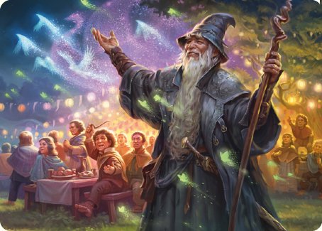 Gandalf, Friend of the Shire Art Card [The Lord of the Rings: Tales of Middle-earth Art Series] | Clutch Gaming