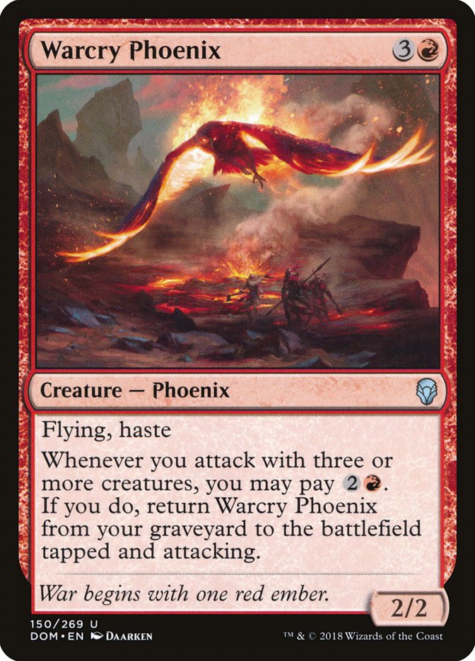 Warcry Phoenix [Dominaria] | Clutch Gaming