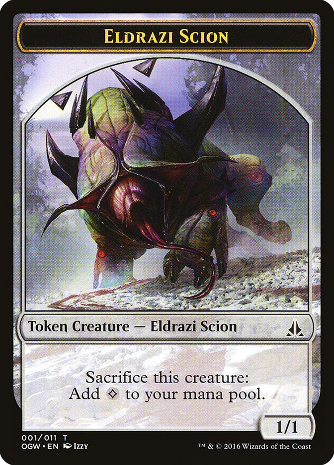 Eldrazi Scion Token (001/011) [Oath of the Gatewatch Tokens] | Clutch Gaming