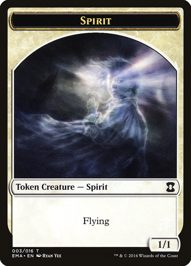 Spirit Token (003/016) [Eternal Masters Tokens] | Clutch Gaming