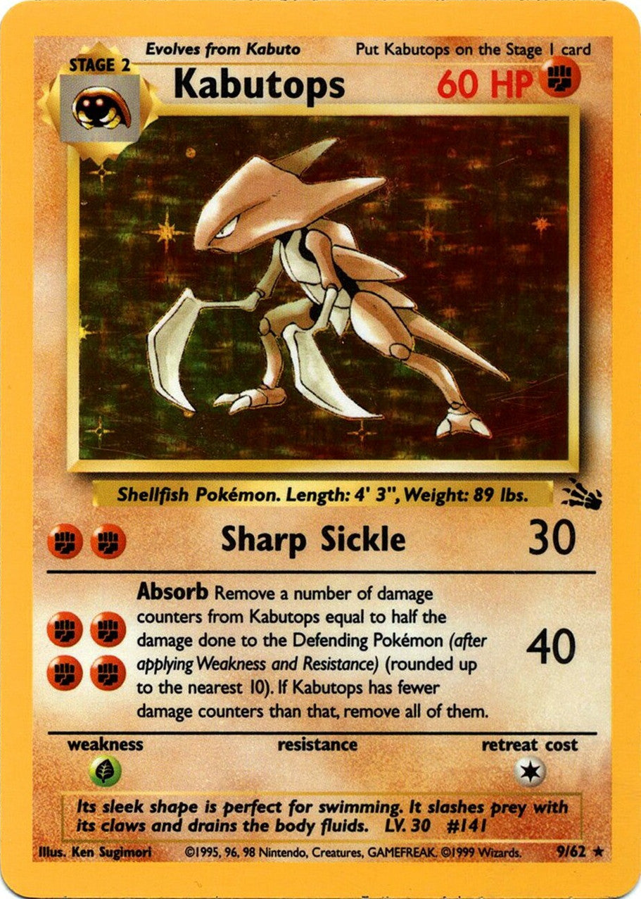 Kabutops (9/62) [Fossil Unlimited] | Clutch Gaming