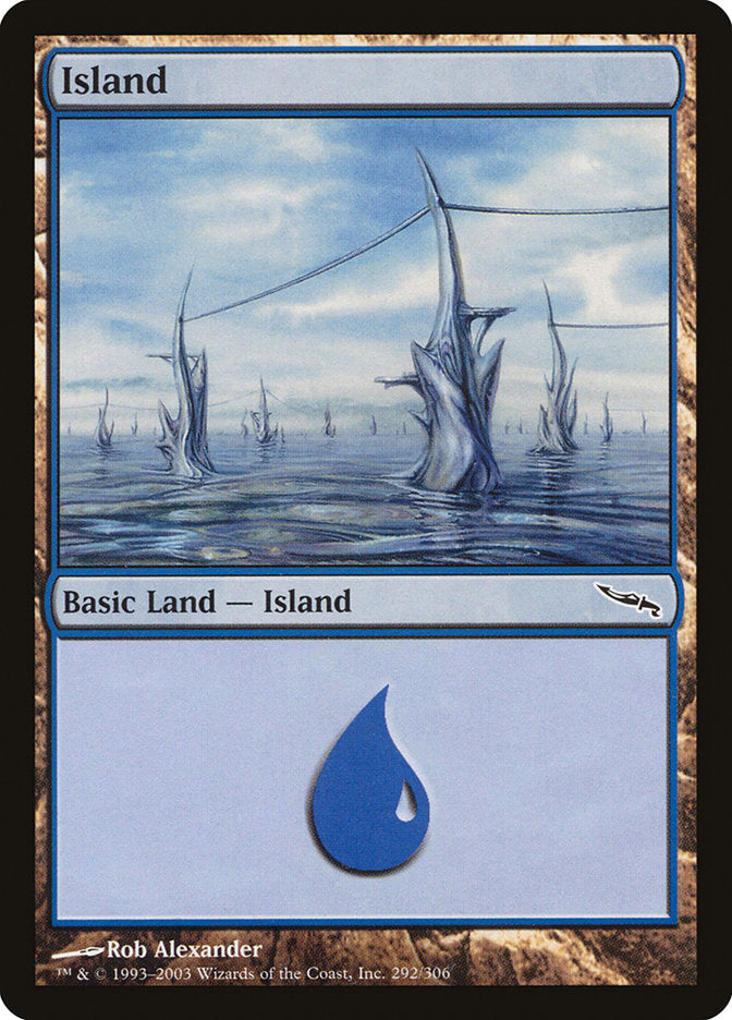 Island (292) [Mirrodin] | Clutch Gaming