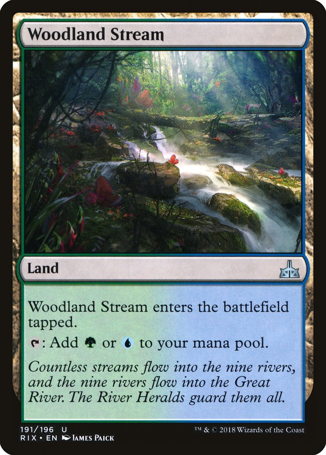 Woodland Stream [Rivals of Ixalan] | Clutch Gaming