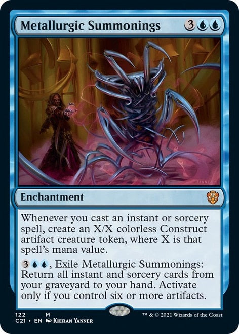 Metallurgic Summonings [Commander 2021] | Clutch Gaming