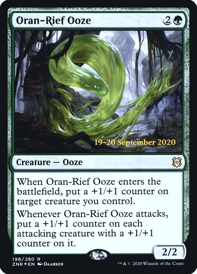 Oran-Rief Ooze [Zendikar Rising Prerelease Promos] | Clutch Gaming