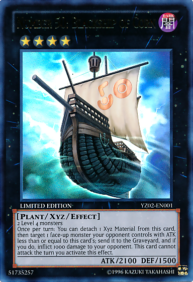 Number 50: Blackship of Corn [YZ02-EN001] Ultra Rare | Clutch Gaming