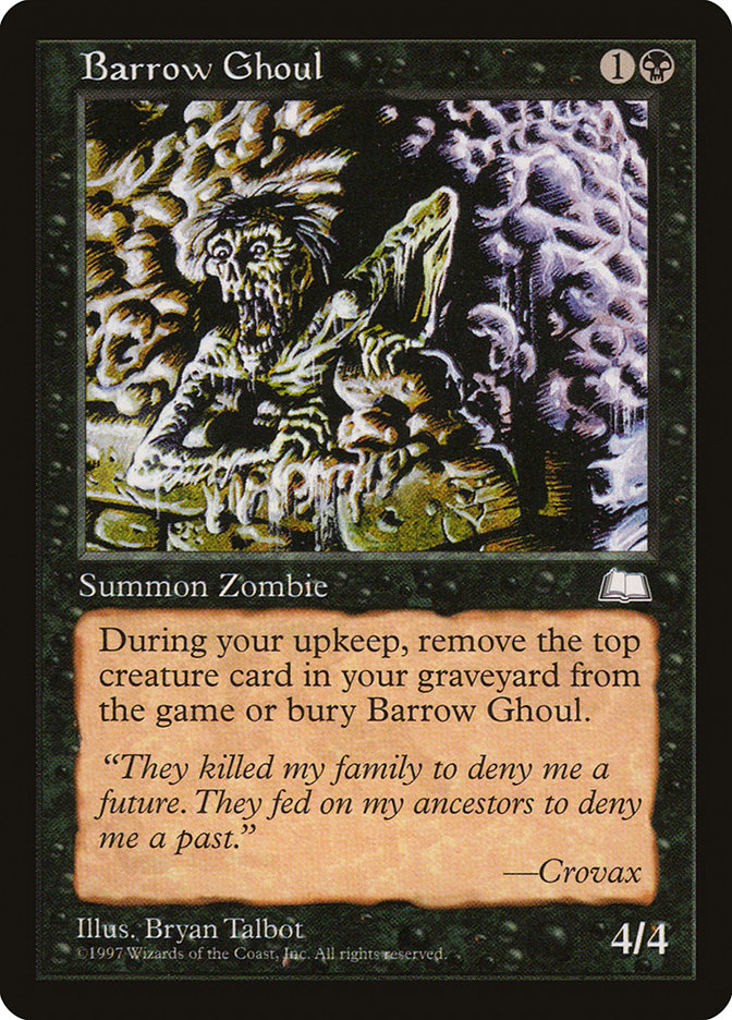 Barrow Ghoul [Weatherlight] | Clutch Gaming