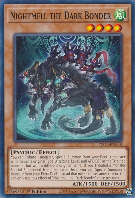 Nightmell the Dark Bonder [POTE-EN038] Common | Clutch Gaming