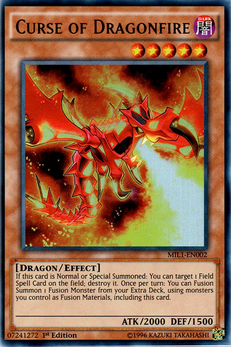 Curse of Dragonfire [MIL1-EN002] Ultra Rare | Clutch Gaming