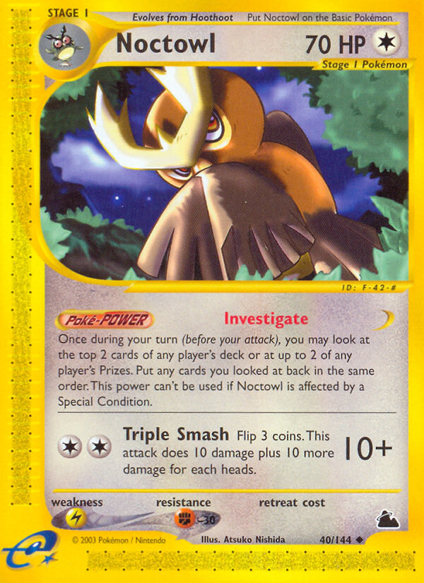 Noctowl (40/144) [Skyridge] | Clutch Gaming