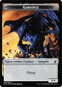 Gargoyle // Egg Double-Sided Token [Commander 2019 Tokens] | Clutch Gaming