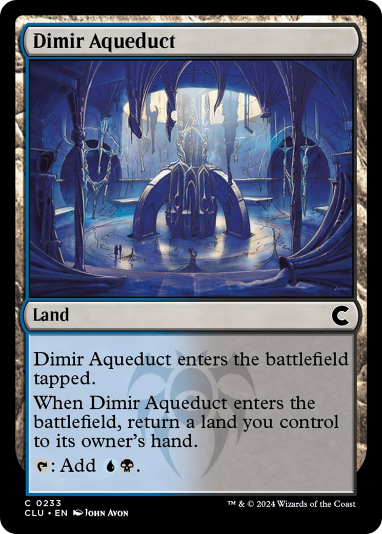 Dimir Aqueduct [Ravnica: Clue Edition] | Clutch Gaming