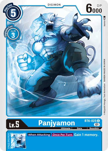 Panjyamon [BT6-025] [Double Diamond] | Clutch Gaming