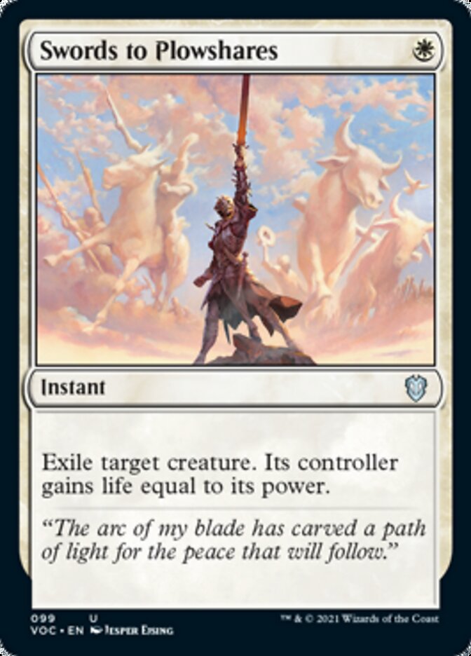 Swords to Plowshares [Innistrad: Crimson Vow Commander] | Clutch Gaming