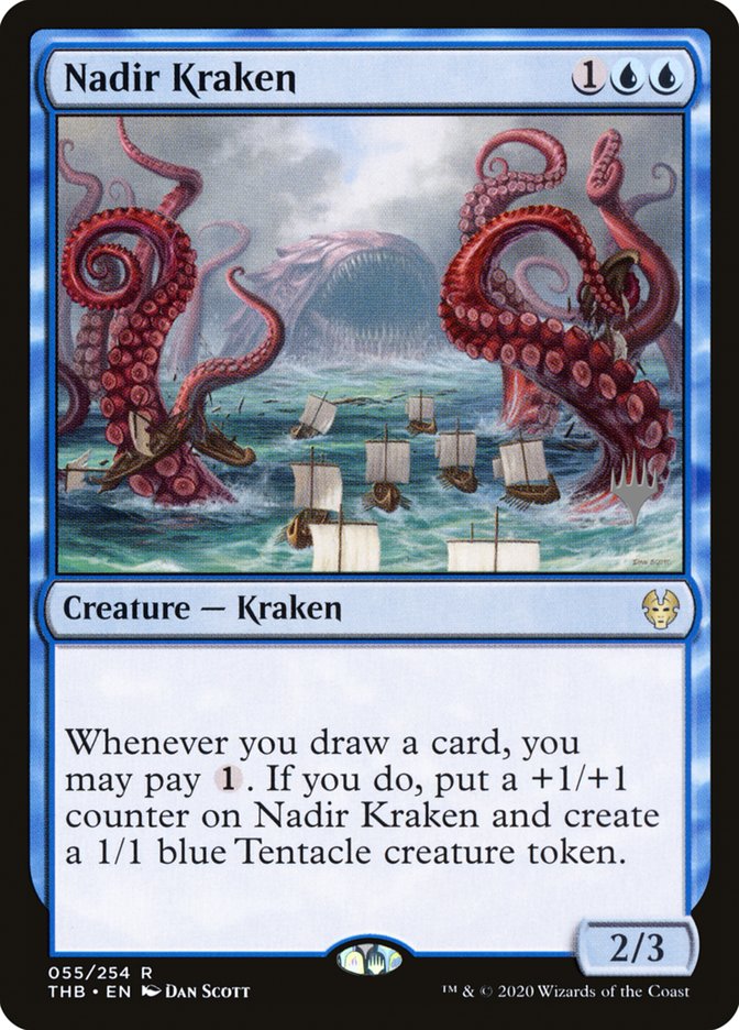 Nadir Kraken (Promo Pack) [Theros Beyond Death Promos] | Clutch Gaming