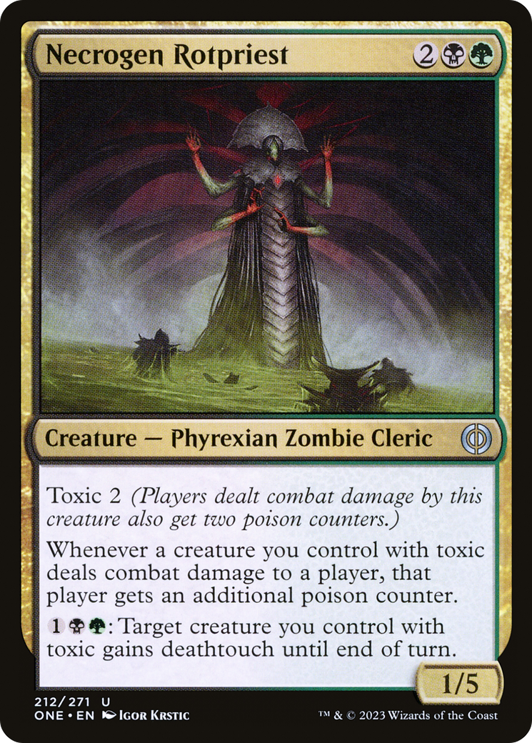 Necrogen Rotpriest [Phyrexia: All Will Be One] | Clutch Gaming