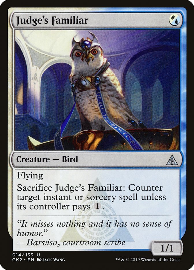 Judge's Familiar [Ravnica Allegiance Guild Kit] | Clutch Gaming