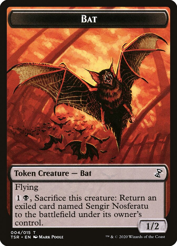 Bat Token [Time Spiral Remastered Tokens] | Clutch Gaming