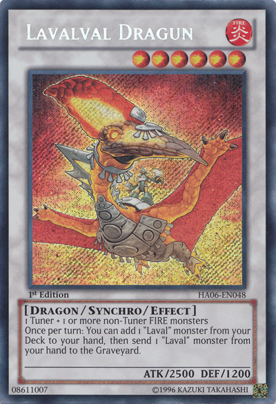 Lavalval Dragun [HA06-EN048] Secret Rare | Clutch Gaming