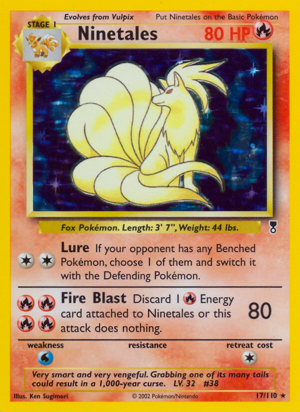 Ninetales (17/110) [Legendary Collection] | Clutch Gaming