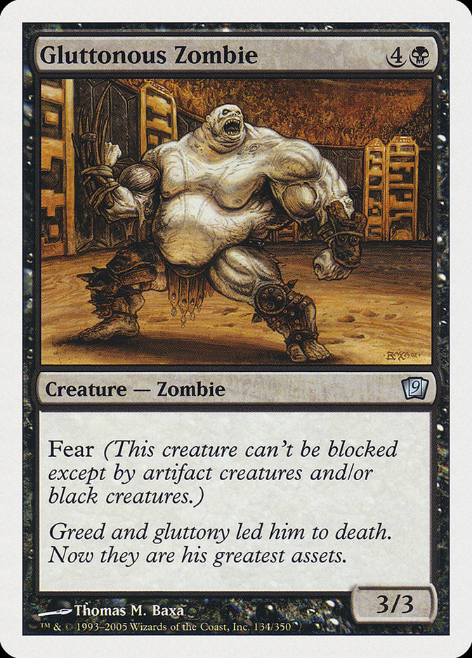 Gluttonous Zombie [Ninth Edition] | Clutch Gaming