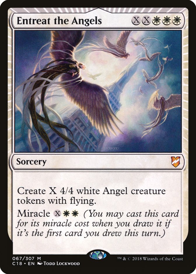 Entreat the Angels [Commander 2018] | Clutch Gaming