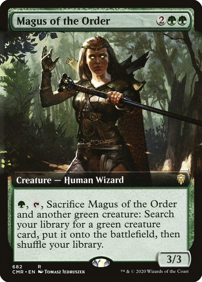 Magus of the Order (Extended Art) [Commander Legends] | Clutch Gaming