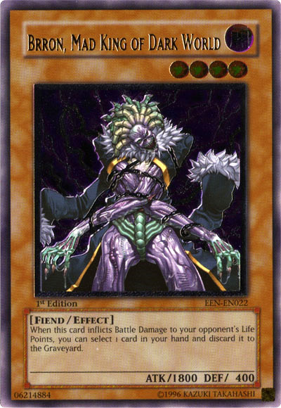 Brron, Mad King of Dark World [EEN-EN022] Ultimate Rare | Clutch Gaming