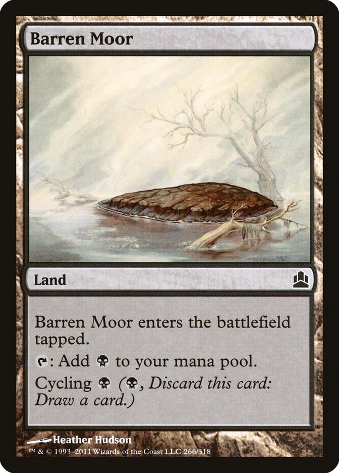 Barren Moor [Commander 2011] | Clutch Gaming