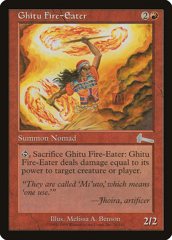 Ghitu Fire-Eater [Urza's Legacy] | Clutch Gaming