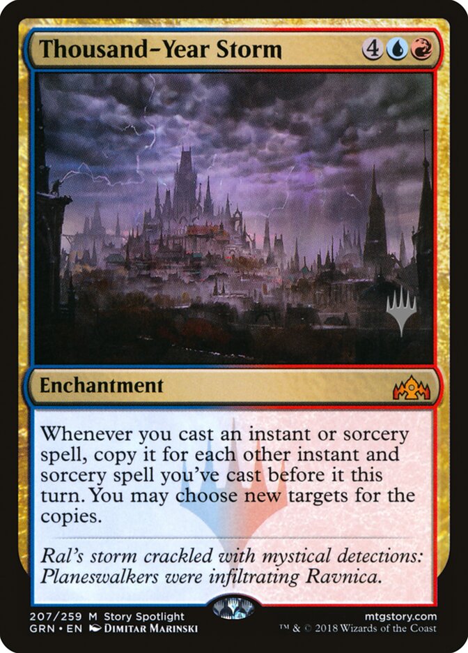 Thousand-Year Storm [Guilds of Ravnica Promos] | Clutch Gaming