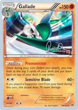 Gallade (84/162) (Infinite Force - Diego Cassiraga) [World Championships 2017] | Clutch Gaming