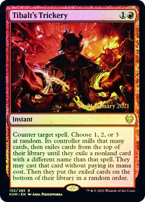 Tibalt's Trickery [Kaldheim Prerelease Promos] | Clutch Gaming