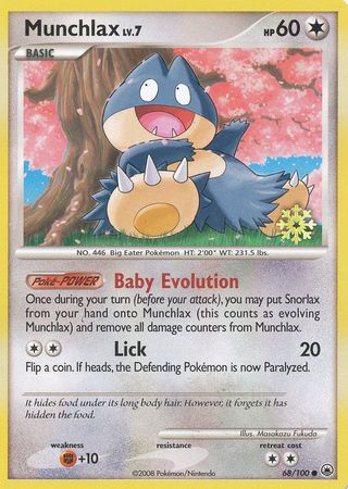 Munchlax (68/100) [Countdown Calendar Promos] | Clutch Gaming