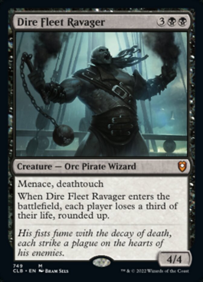 Dire Fleet Ravager [Commander Legends: Battle for Baldur's Gate] | Clutch Gaming