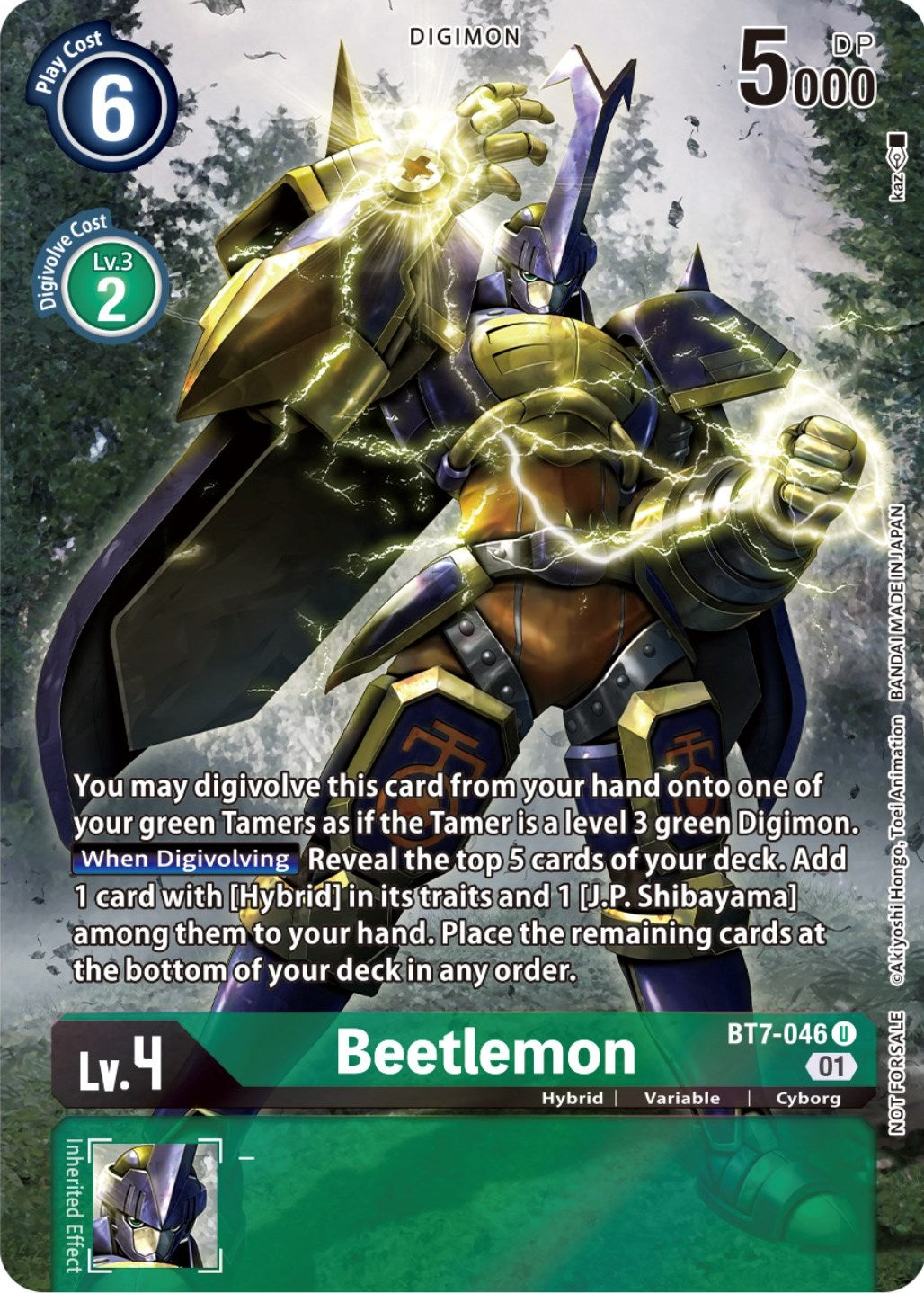 Beetlemon [BT7-046] (2nd Anniversary Frontier Card) [Next Adventure Promos] | Clutch Gaming