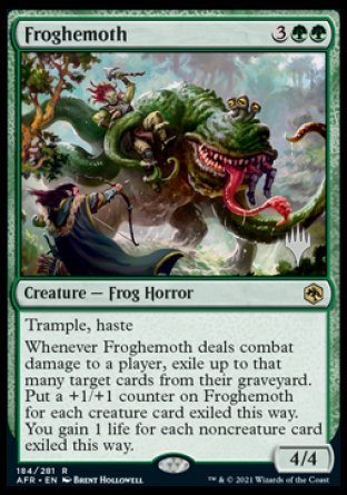 Froghemoth (Promo Pack) [Dungeons & Dragons: Adventures in the Forgotten Realms Promos] | Clutch Gaming