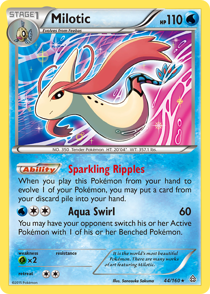 Milotic (44/160) [XY: Primal Clash] | Clutch Gaming