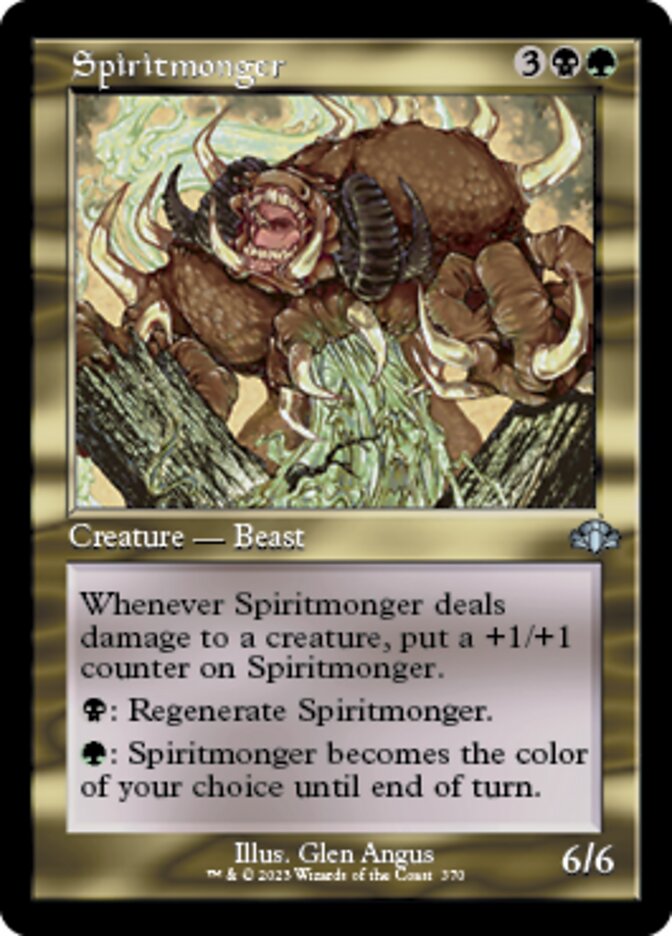 Spiritmonger (Retro) [Dominaria Remastered] | Clutch Gaming