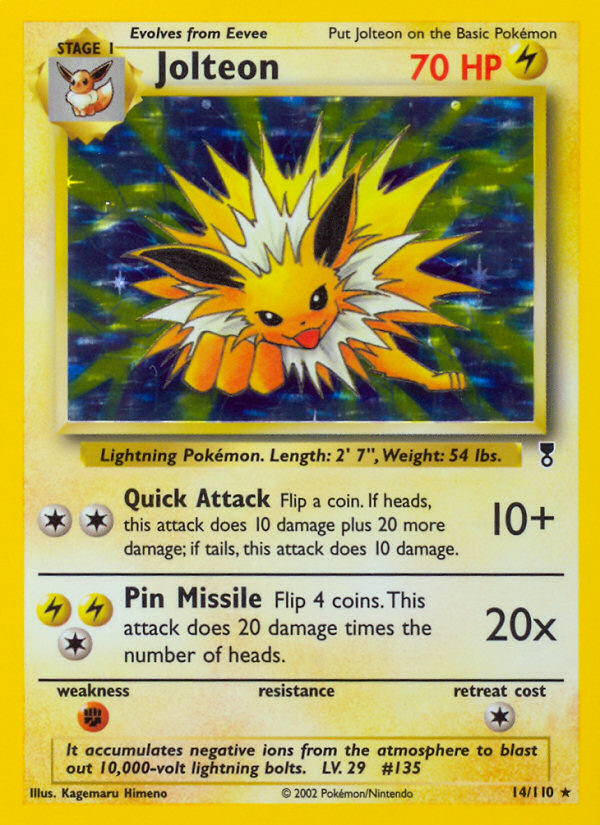 Jolteon (14/110) [Legendary Collection] | Clutch Gaming