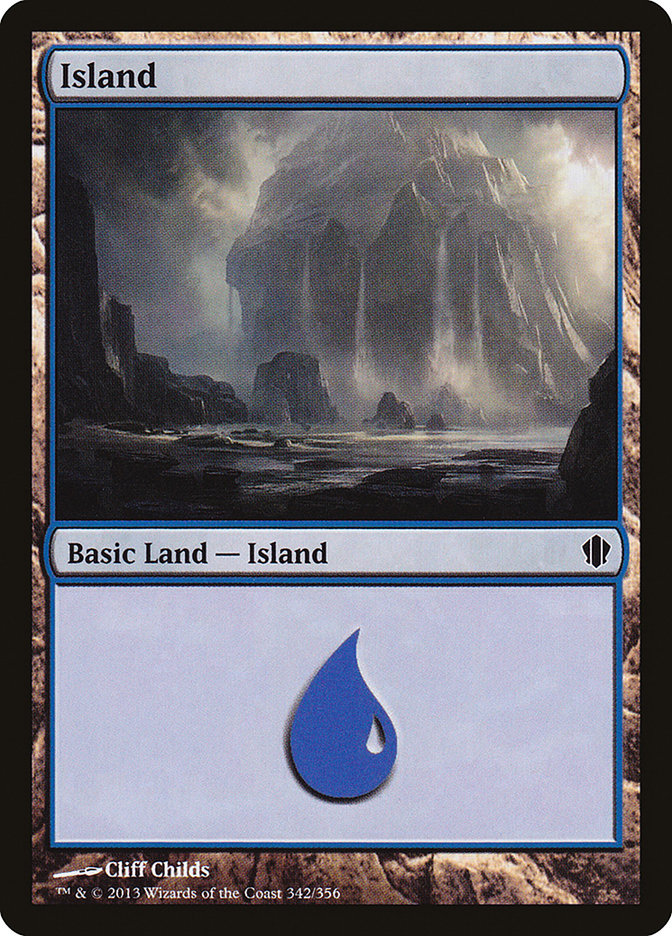 Island (342) [Commander 2013] | Clutch Gaming