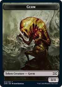 Germ // Ooze Double-Sided Token [Double Masters Tokens] | Clutch Gaming