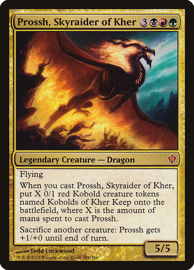 Prossh, Skyraider of Kher [Commander 2013] | Clutch Gaming