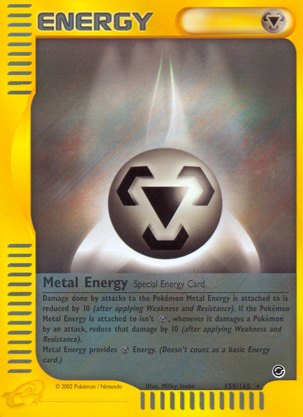 Metal Energy (159/165) [Expedition: Base Set] | Clutch Gaming