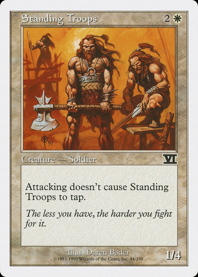 Standing Troops [Classic Sixth Edition] | Clutch Gaming