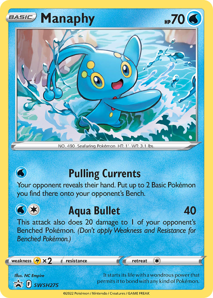 Manaphy (SWSH275) [Sword & Shield: Black Star Promos] | Clutch Gaming